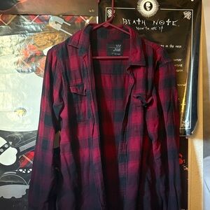 red and black flannel